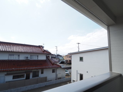 【展望】 | Cradle garden　伊達市梁川町御八郎第１　３号棟 | ★内覧予約でブランド米2kg★