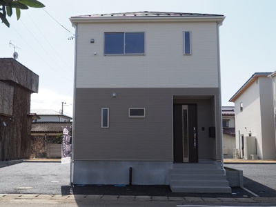 【外観】 | Cradle garden　伊達市梁川町御八郎第１　３号棟 | ★内覧予約でブランド米2kg★
