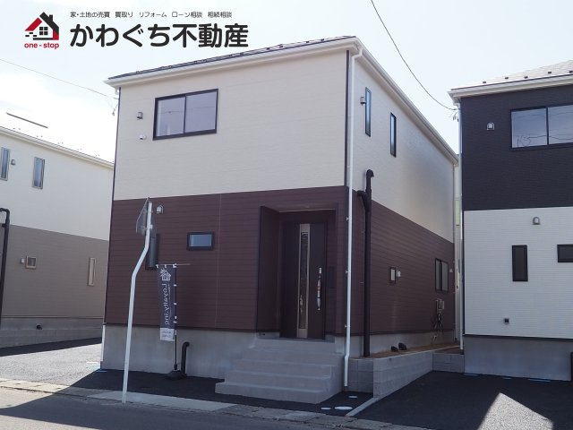 【外観】 | Cradle garden　伊達市梁川町御八郎第１　２号棟 | ★内覧予約で新米2kg★　いつでも見学OKです！