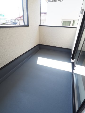 【バルコニー】 | Cradle garden　伊達市梁川町御八郎第１　２号棟 | ★内覧予約で新米2kg★