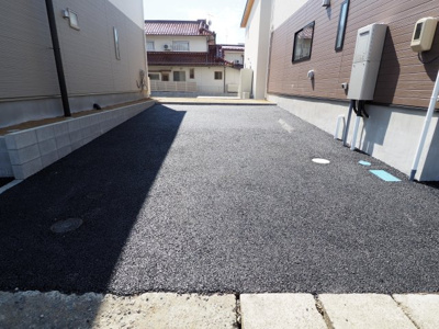 【駐車場】 | Cradle garden　伊達市梁川町御八郎第１　２号棟 | ★内覧予約で新米2kg★