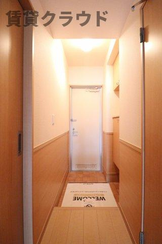 バニュルスⅣの玄関|収納もある玄関です