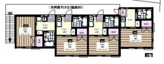 【間取り】 | 平和台1棟アパート