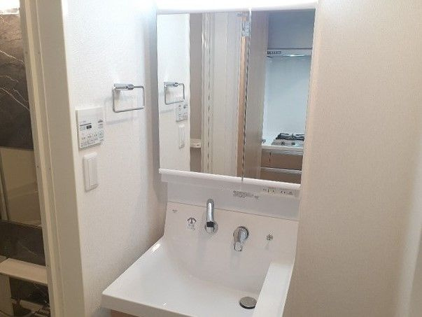 カランコエ川並の洗面所|使いやすい洗面所です