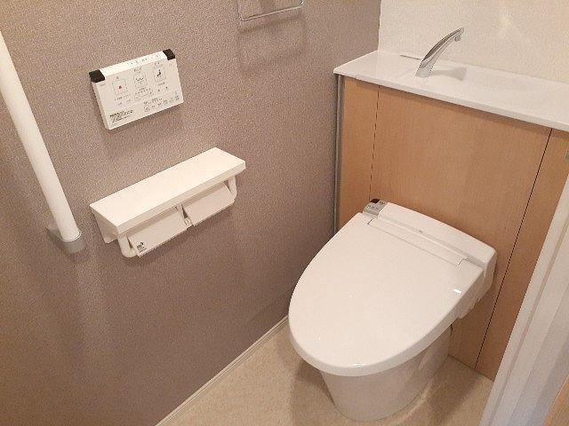 カランコエ川並のトイレ|コンパクトで使いやすいトイレです