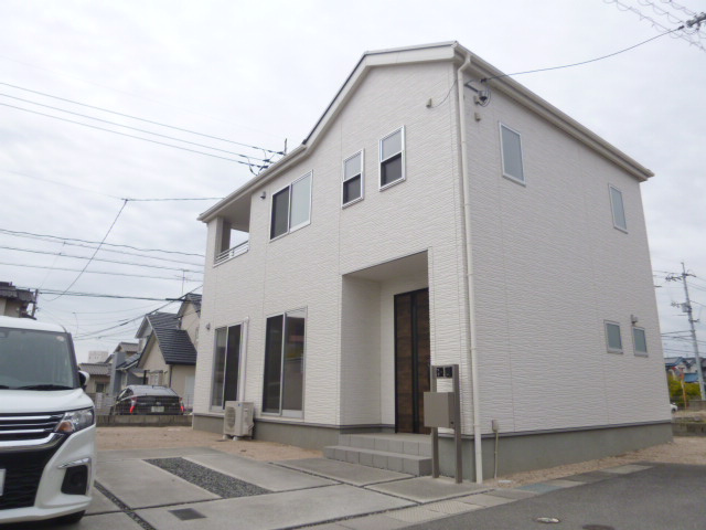 連島町鶴新田貸家（652-23）の外観