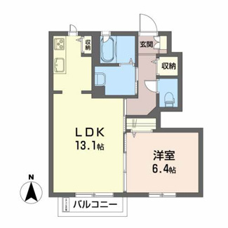 【間取り】 | プライムタウンB