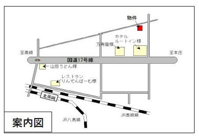 【地図】 | 藤岡市立石　売土地