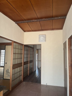 【玄関】 | 西神吉町大国平屋戸建て | シンプルで使いやすい玄関です