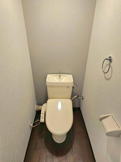 霞ヶ丘ガーデンズのトイレ|ウォシュレット付きのトイレは便利ですね♪