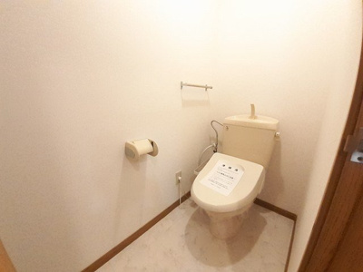 【トイレ】 | グリーンコーポラスＡ | ゆったりとした空間のトイレです