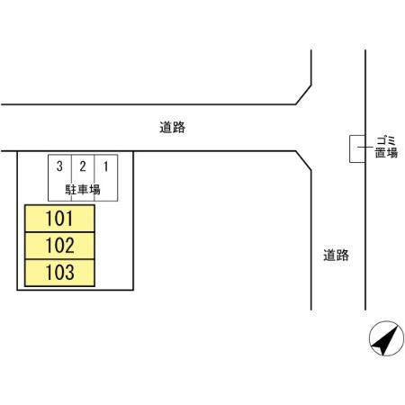 パークヒルの区画図