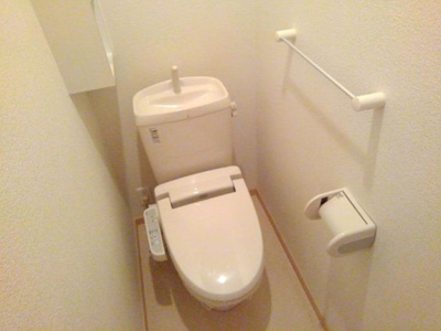【トイレ】 | リオン | 落ち着いた色調のトイレです