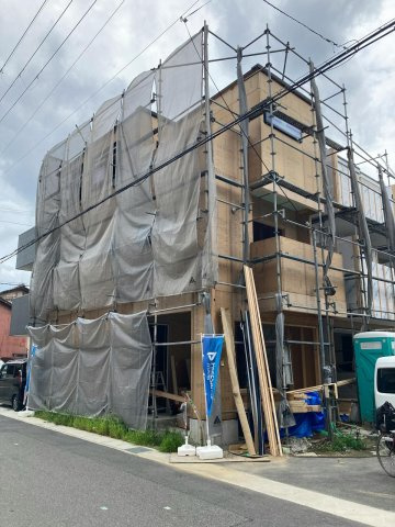 西京極河原町【10区画】の外観パース