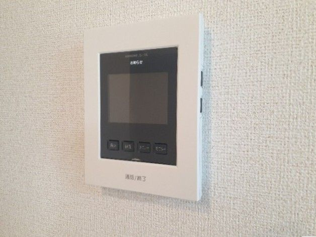 プランドール日比野のセキュリティ|モニター付きインターホンです