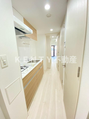 【キッチン】 | リテラス蒲田 | コンパクトなキッチンで掃除もラクラク