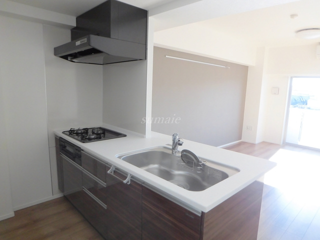 Ｌａ　Ｄｏｕｃｅｕｒ志茂のキッチン|対面キッチンで開放的☆