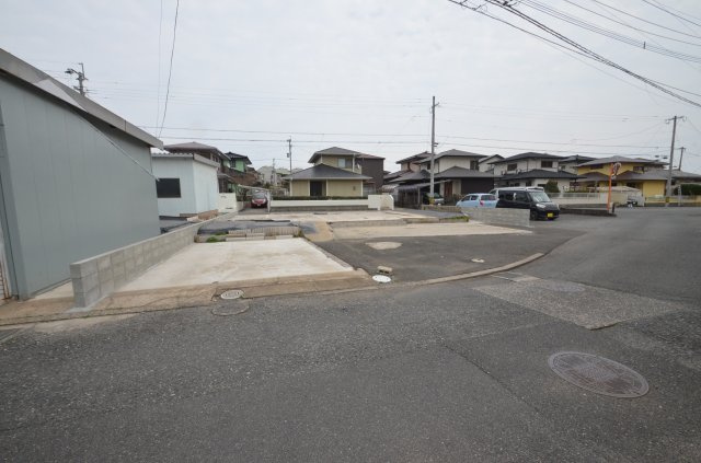 土地（門司区白野江１丁目）の前面道路含む現地写真|平坦地