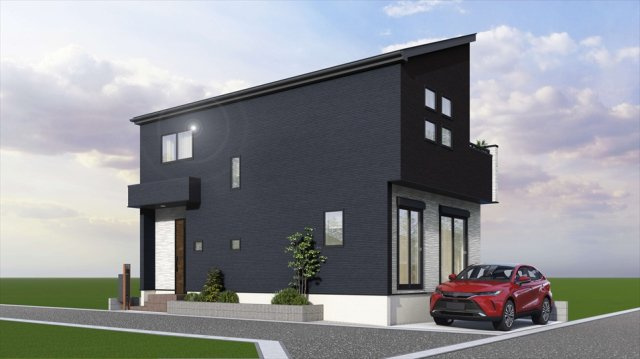 【完成予想図】 | 志木市下宗岡4丁目　新築一戸建住宅　全1棟　(志木本店) | 完成予想パース