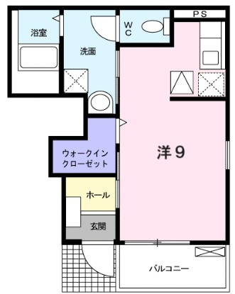 メゾンジェルメの間取り