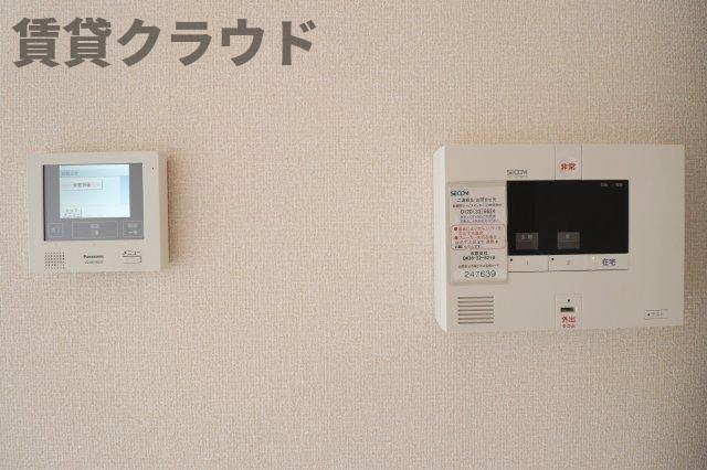 レーヴのセキュリティ|TVモニターホン付きでセキュリティ面も安心！