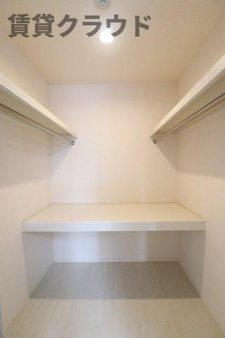 レーヴの収納|ウォークインクローゼット！