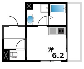 SORA住吉の間取り