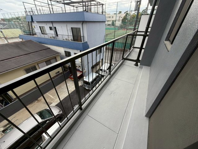 SORA住吉のバルコニー