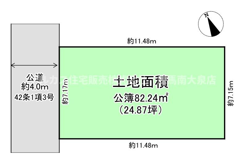 鶴ヶ島市鶴ヶ丘　中古一戸建　東武東上線　鶴ヶ島の区画図