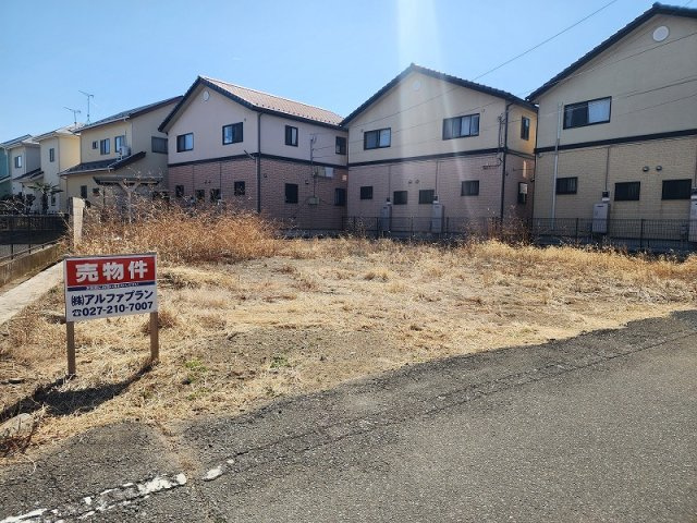 高崎市飯塚町売土地の外観