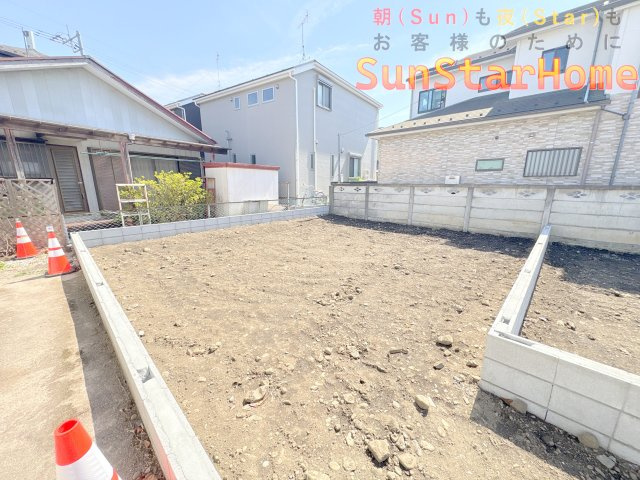 【サンスターホーム】福生市熊川　駅近新築戸建1号棟の外観