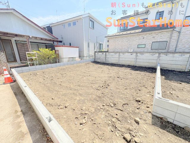 【サンスターホーム】福生市熊川　駅近新築戸建1号棟の外観