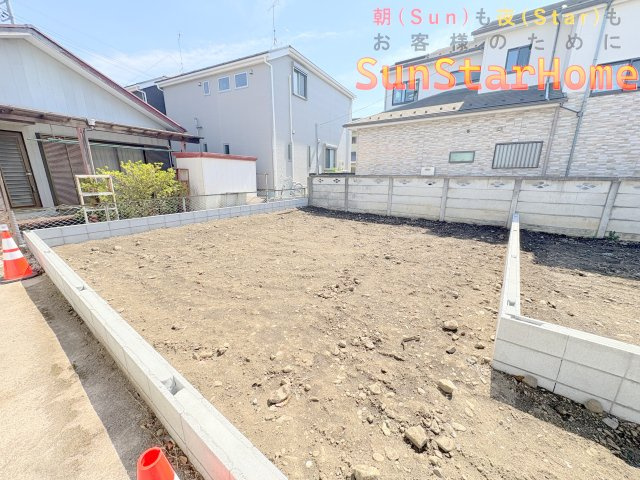 【サンスターホーム】福生市熊川　駅近新築戸建1号棟の外観