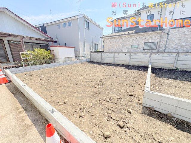 【サンスターホーム】福生市熊川　駅近新築戸建1号棟の外観