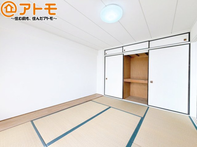 【子供部屋】 | 聖一色運動場前ハイム | 和室は小さなお子様が転んでもやわらかくて安心！お昼寝スペースやプレイルームとしても活躍します♪