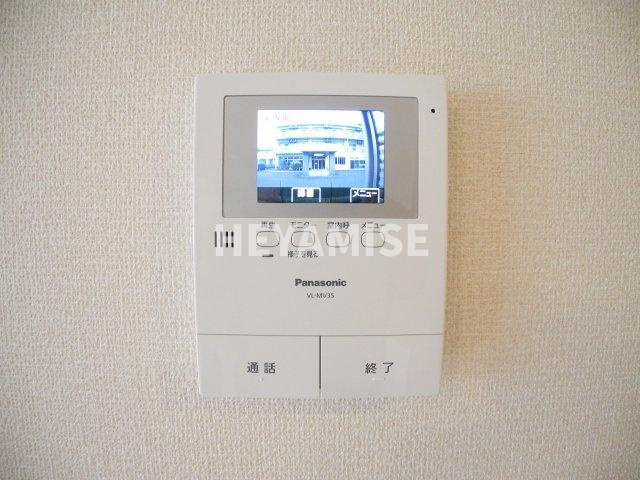 ラルーチェ幸B棟のセキュリティ|※室内画像は別号室のもの
