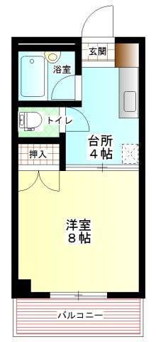 【間取り】 | エイシンビル