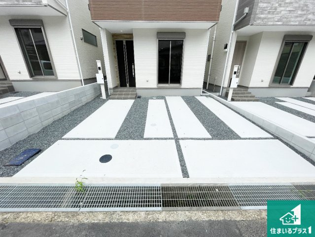 亀岡市余部町天神又　第6期　新築一戸建てのその他|駐車スペース！散水栓があるので、こまめに愛車を洗えます！