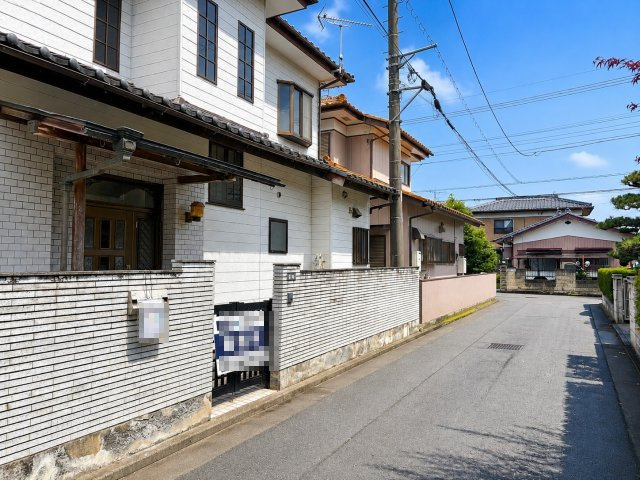 【前面道路含む現地写真】 | 本庄市西富田　中古戸建