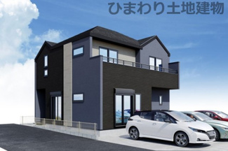 【外観】 | 緑区大島  2号棟 3期 | イメージパース（完成時に現況と異なる場合は現況優先となります）
