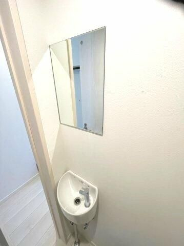 パークシード堀切の洗面所