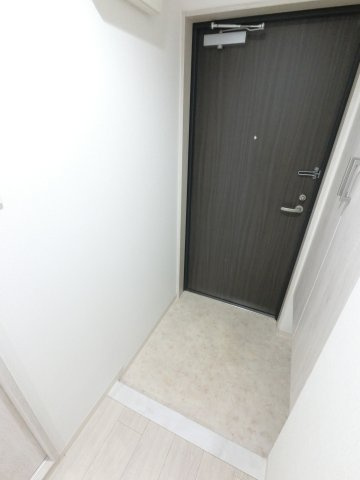 斎藤マンションの玄関