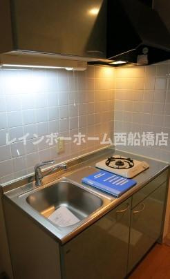 サン・ルピナスのキッチン