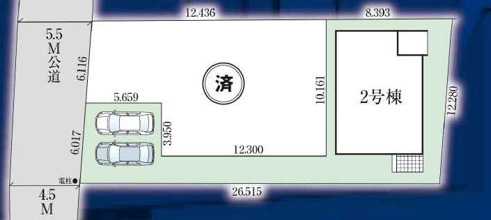 グラファーレ　うるま市石川4期　2号棟