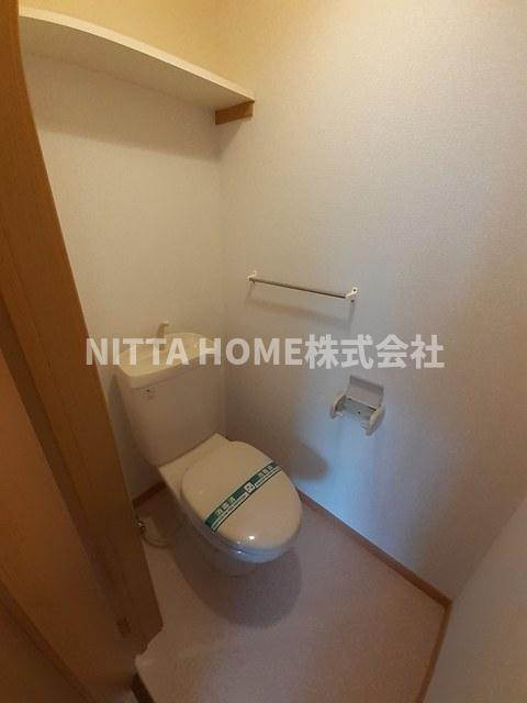 与謝郡与謝野町字石川のアパートのトイレ|清潔感のあるトイレです＊