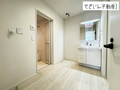 【独立洗面台】 | LIGNAGE羽生市南5丁目【平屋】新築住宅 | 現地(2026年5月撮影)