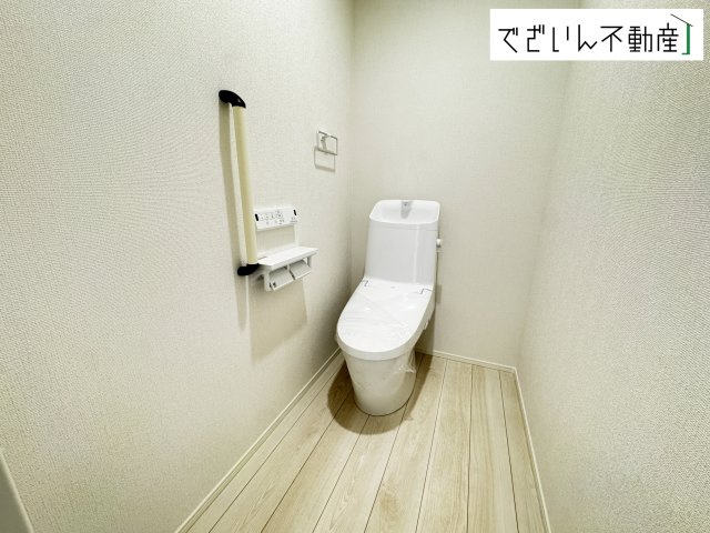 【トイレ】 | LIGNAGE羽生市南5丁目【平屋】新築住宅 | 現地(2026年5月撮影)