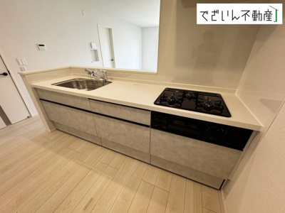 【キッチン】 | LIGNAGE羽生市南5丁目【平屋】新築住宅 | 現地(2026年5月撮影)