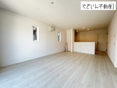 【居間・リビング】 | LIGNAGE羽生市南5丁目【平屋】新築住宅 | 現地(2026年5月撮影)