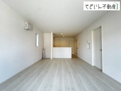 【居間・リビング】 | LIGNAGE羽生市南5丁目【平屋】新築住宅 | 現地(2026年5月撮影)